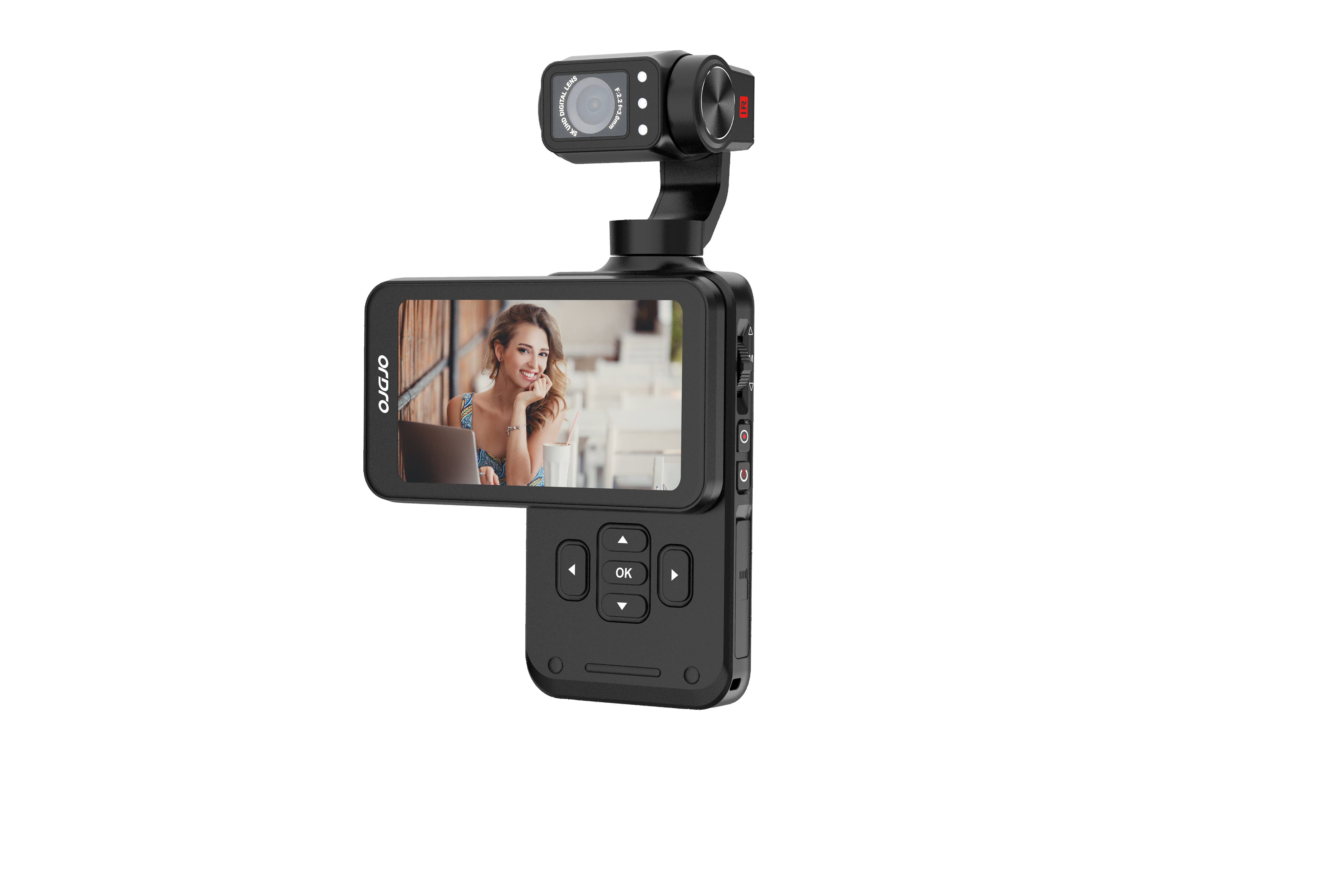 ORDRO M5 pocket camera handheld gimbal anti-shake vlog shooting travel Boston portable compact camera
