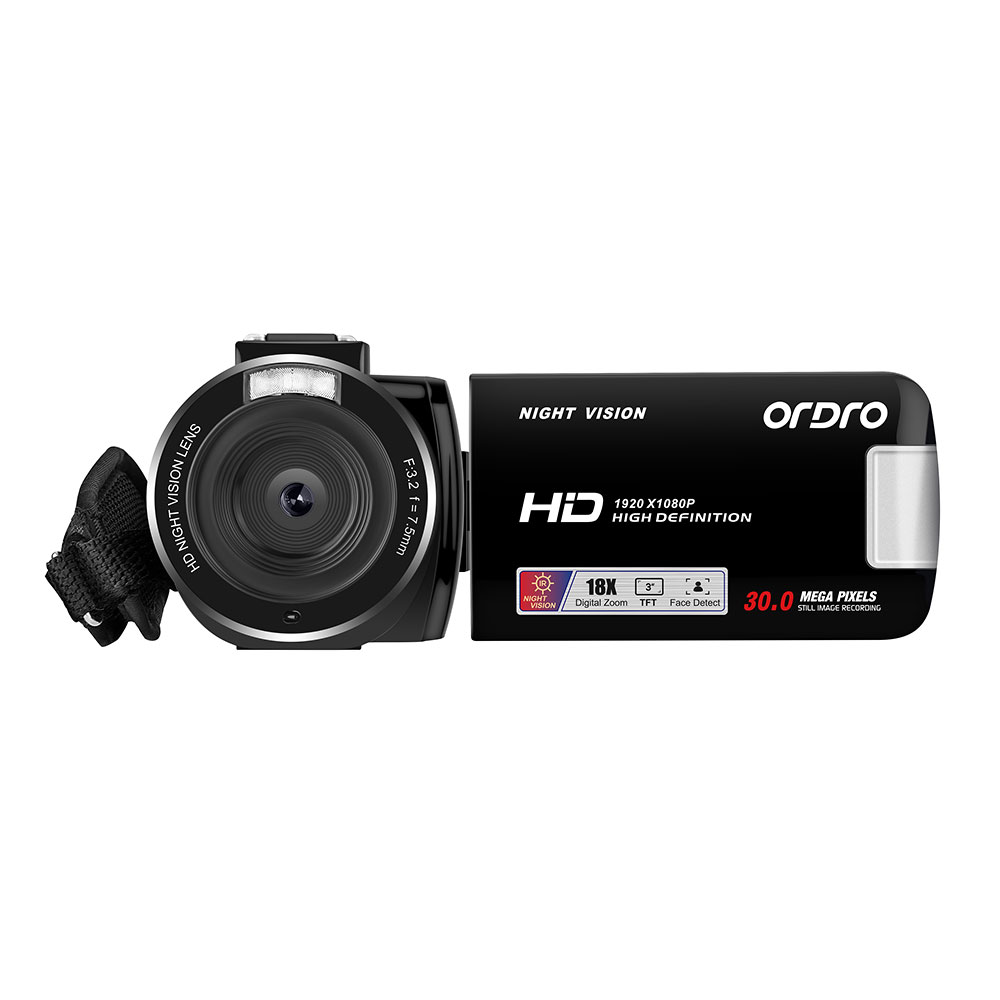 Ordro B320 home digital camera live broadcast wedding project shooting 2.7K high-definition DV