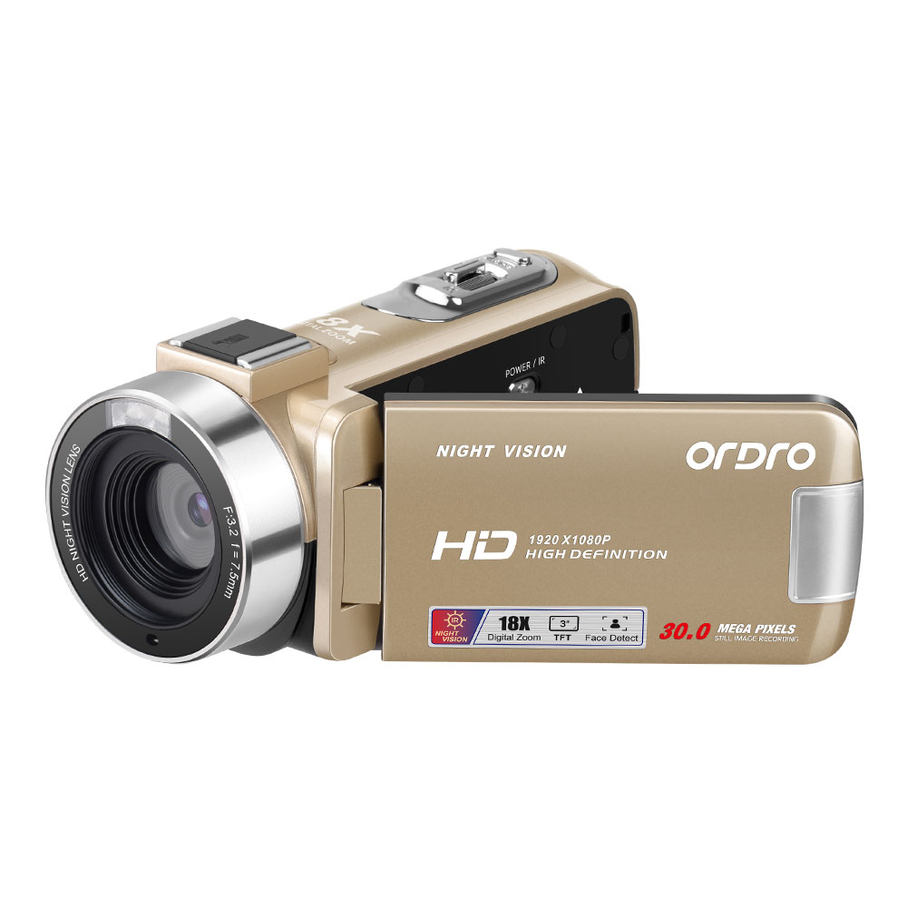 Ordro B320 home digital camera live broadcast wedding project shooting 2.7K high-definition DV